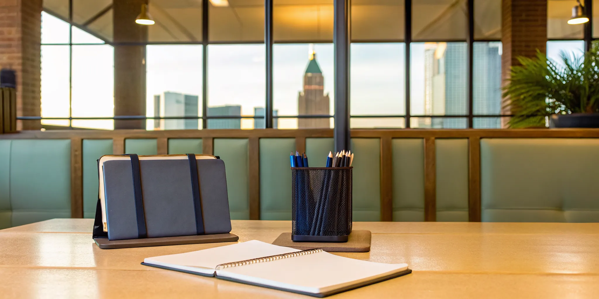 SSAT prep for Atlanta private schools with study materials on a desk.