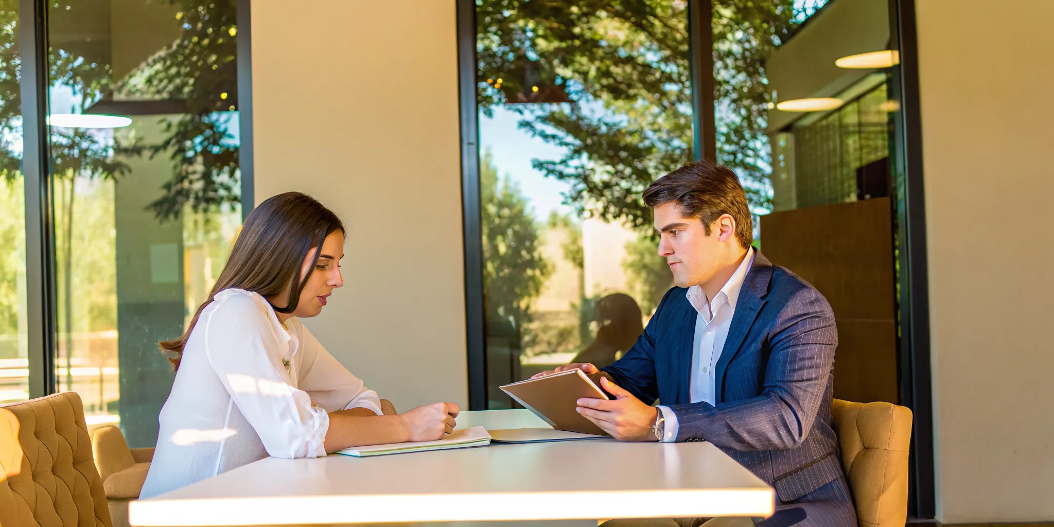 A tutor helping a student during a tutoring session in Dunwoody, GA.
