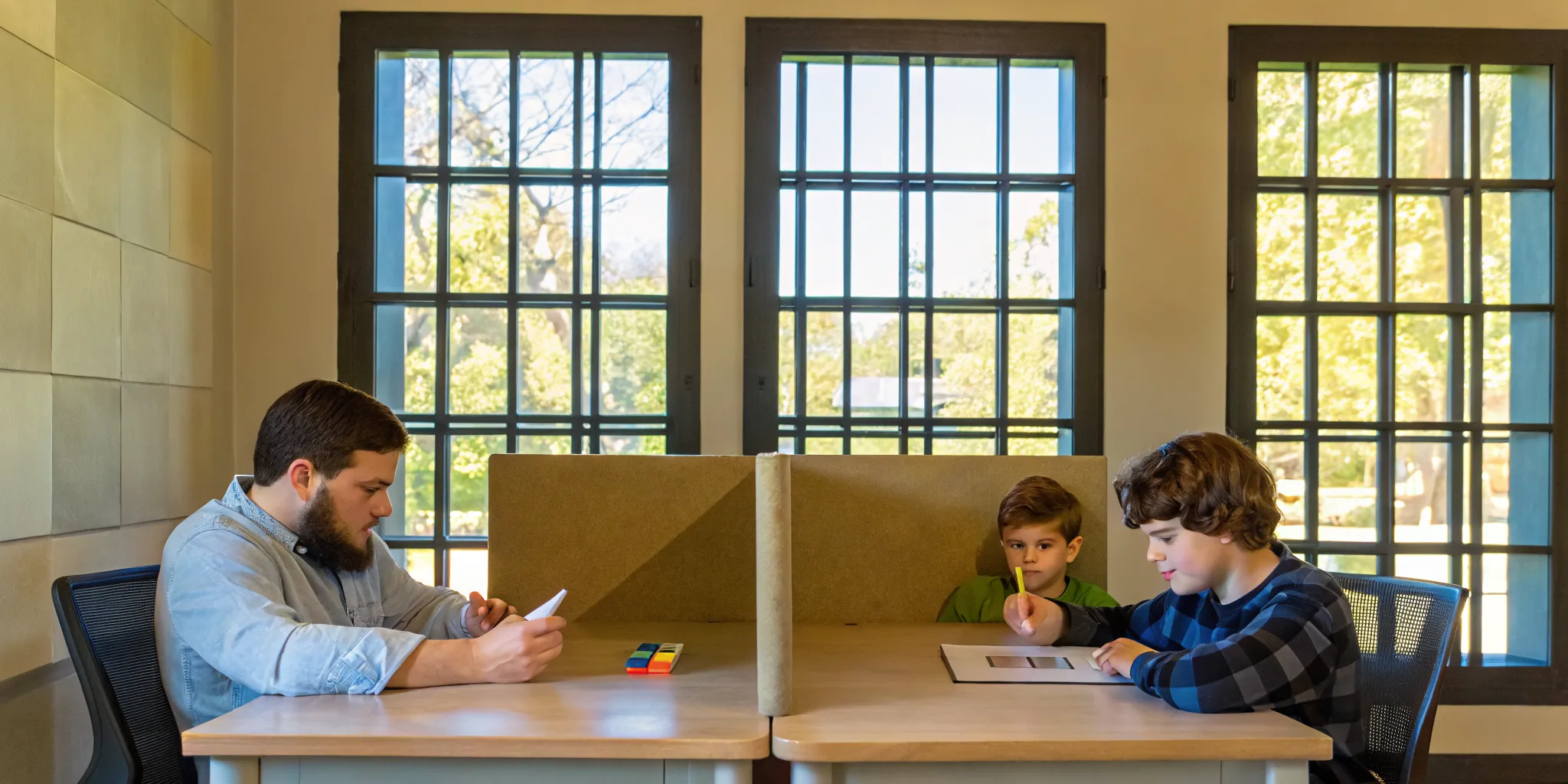 A student gets one-on-one help from a local tutor in Decatur, GA.